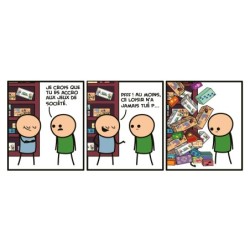 Tote Bag Cyanide & Hapiness - Lucky Duck Games