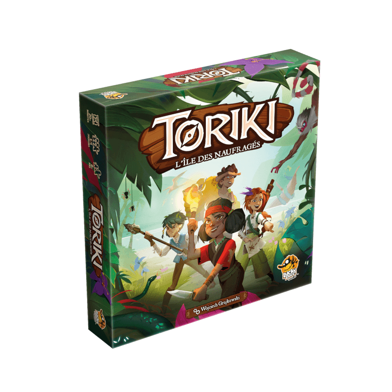 Toriki: L'île des naufragés - jeux de societe - Lucky Duck Games Toriki: L'île des naufragés - jeux de societe - Lucky Duck Games
