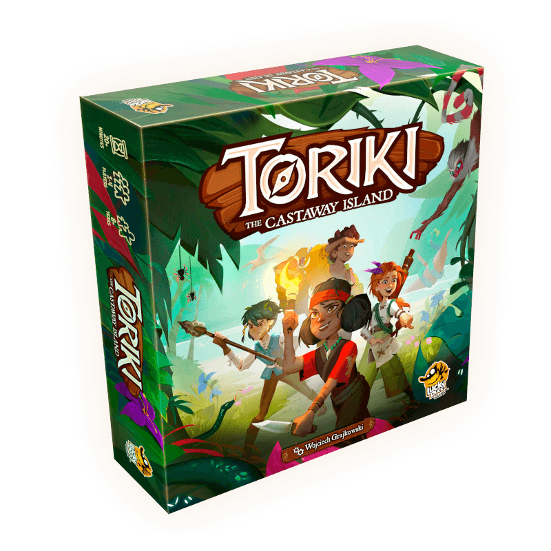 Toriki: Wyspa rozbitków - gra planszowa - Lucky Duck Games Toriki: Wyspa rozbitków - gra planszowa - Lucky Duck Games