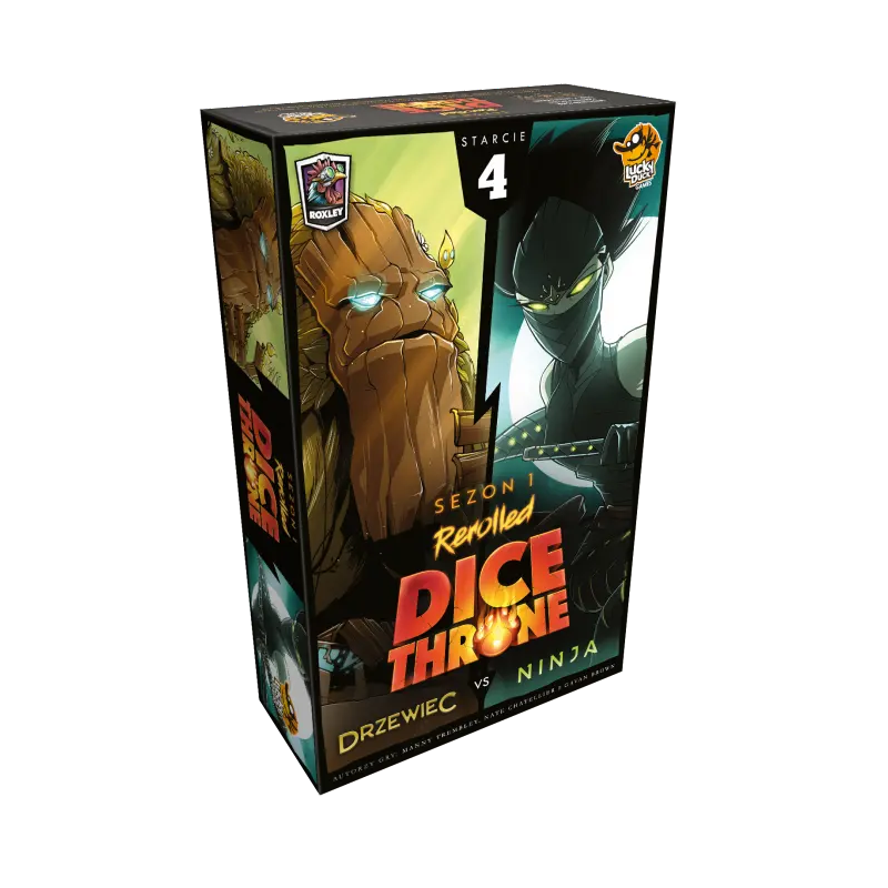 Dice Throne: Drzewiec vs. Ninja Dice Throne: Drzewiec vs. Ninja