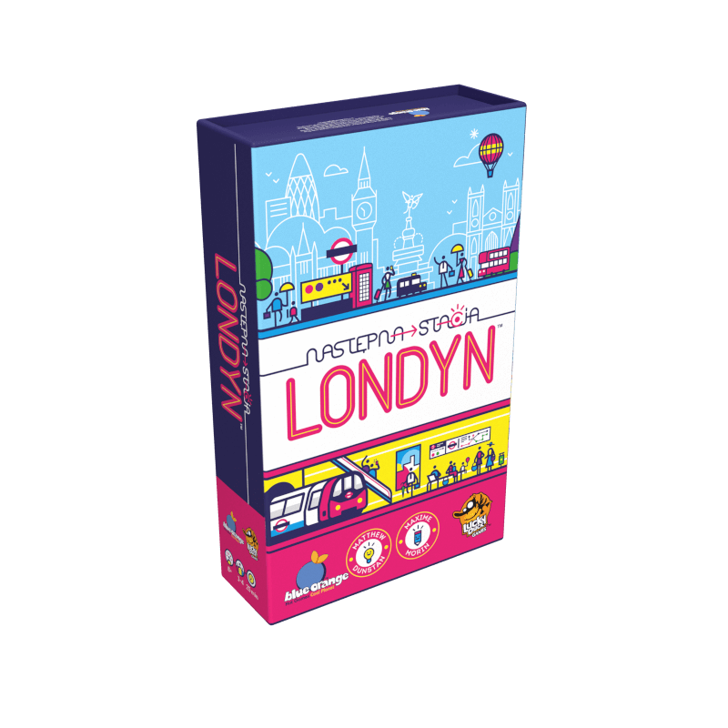 Następna stacja: Londyn - gra planszowa - Lucky Duck Games Następna stacja: Londyn - gra planszowa - Lucky Duck Games