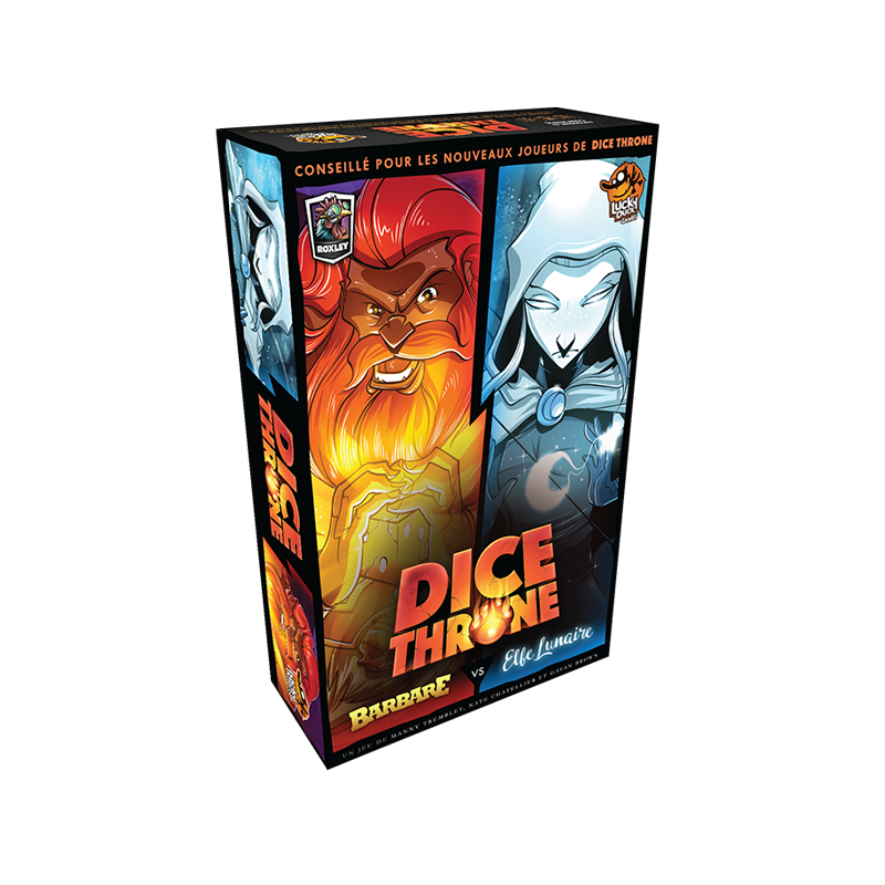 Dice Throne 1: Barbarzyńca vs. Księżycowa Elfka – gra Dice Throne 1: Barbarzyńca vs. Księżycowa Elfka – gra