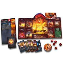 Dice Throne 1: Barbarzyńca vs. Księżycowa Elfka – gra