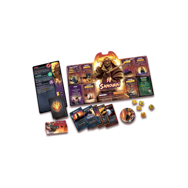 Dice Throne sezon 2: Banitka vs Samuraj - Lucky Duck Games Dice Throne sezon 2: Banitka vs Samuraj - Lucky Duck Games