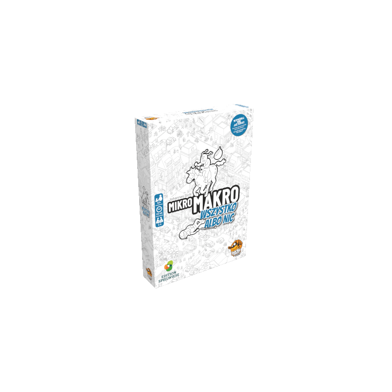 Mikro Makro 3: Wszystko albo nic - gra planszowa Mikro Makro 3: Wszystko albo nic - gra planszowa
