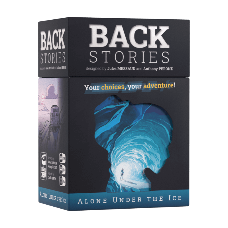 Backstories: Alone Under The Ice - board game - Lucky Duck Games Backstories: Alone Under The Ice - board game - Lucky Duck Games